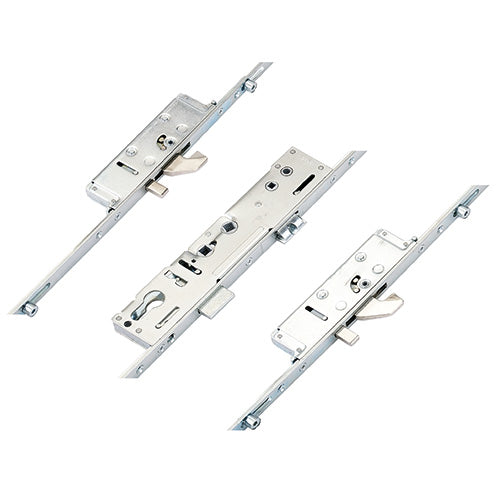 Lockmaster Latch, Deadbolt, 2 Hooks, 2 Anti-Lift Pins, 4 Rollers
