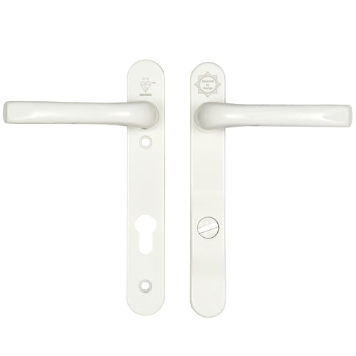 Mila Pro Secure TS007 2* Lever Lever 92mm PZ - Sprung - 122mm Screw Centres - Smart Home Group 