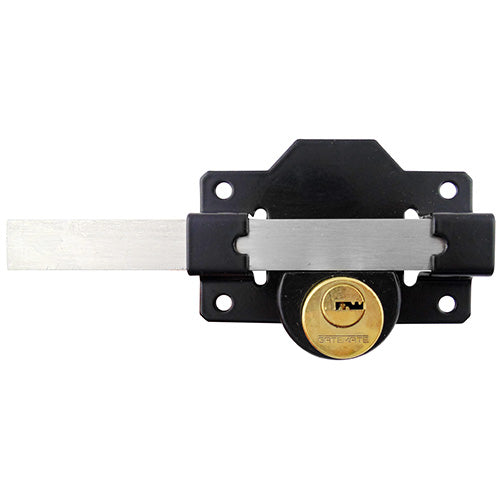 Gatemate Rim Gate Lock with Single or Double Cylinder