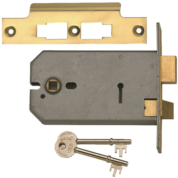 Union 2077 3 Lever Horizontal Mortice Lock - Smart Home Group 