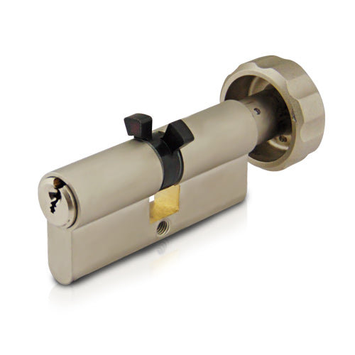 Gege pExtra PLUS Euro Key & Turn Cylinder to Suit Banham Mortice Locks - Restricted Profile