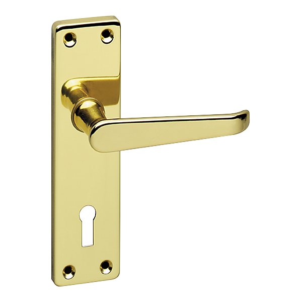 ASEC URBAN Classic Victorian Lever on Plate Lock Door Furniture - Smart Home Group 