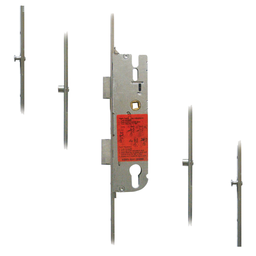 GU Secury Europa Lever Operated Latch & Deadbolt Split Spindle - 2 Roller & 2 Mushrooms - Smart Home Group 