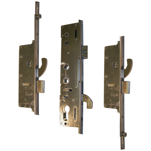 Millenco Mantis 3 Lever Operated Latch & Hookbolt 92/62 Twin Spindle - 2 Hook, 2 Bolt & 2 Roller - Smart Home Group 