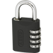 Abus 158KC Series Combination Open Shackle Padlock With Key Over-Ride