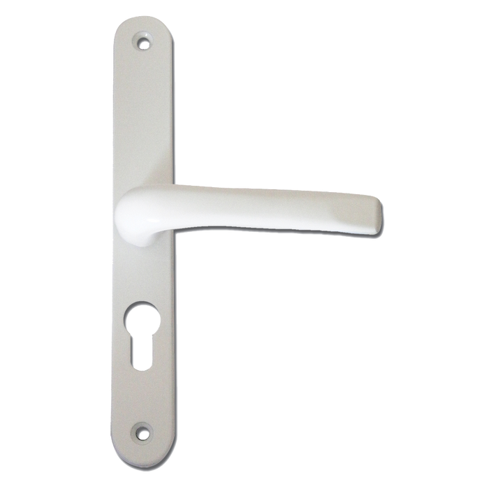 ASEC 70 Lever/Lever UPVC Furniture - 270mm Backplate