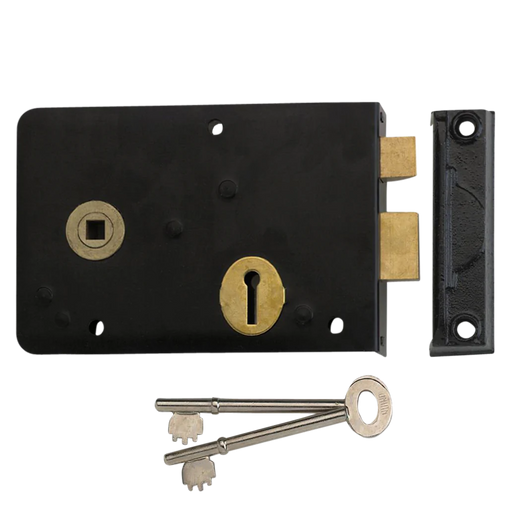 UNION 1439 3 Lever Double Handed Rimlock - Smart Home Group 