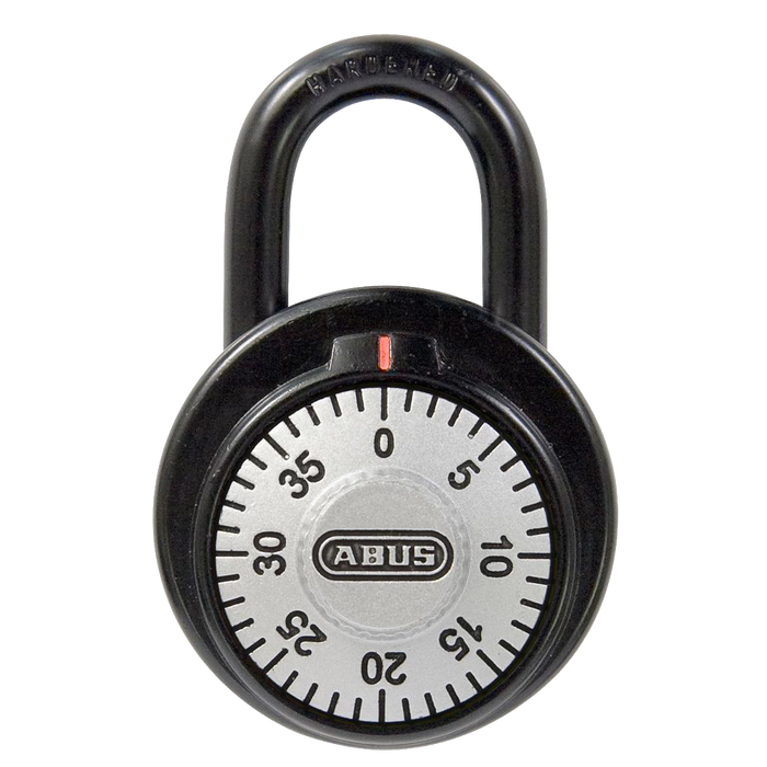 ABUS 78KC Series Dial & Key Over-Ride Combination Open Shackle Padlock