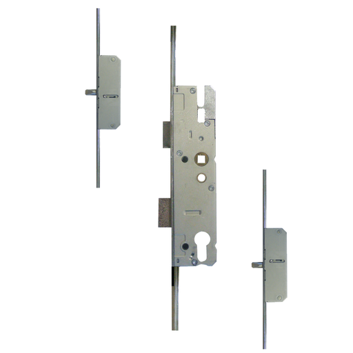 KFV Lever Operated Latch & Deadbolt Long Version - 2 Round Bolt - Smart Home Group 