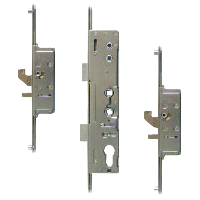 Mila Master Lever Operated Latch & Deadbolt Twin Spindle - 2 Hook & 4 Roller - Smart Home Group 