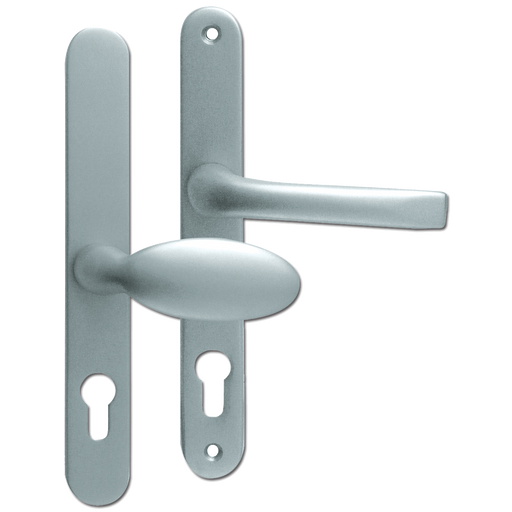 Mila Prolinea 92/62 Offset Lever/Pad UPVC Furniture - 240mm Backplate - Smart Home Group 