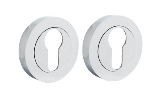 TSS Round Euro Cylinder Escutcheon - Smart Home Group 