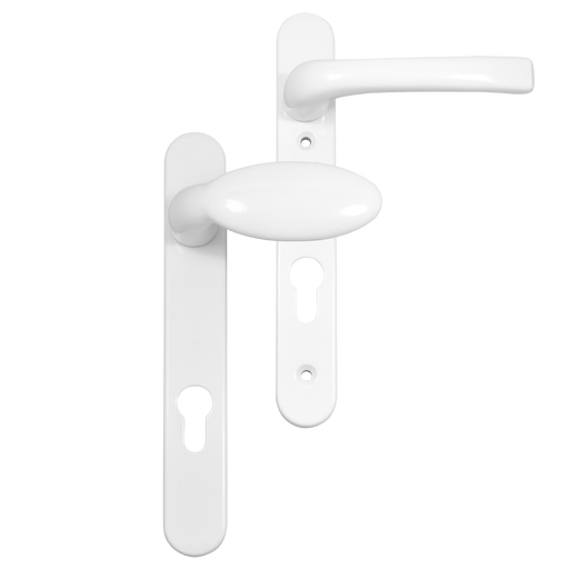 Mila Prolinea 92 Lever/Pad UPVC Furniture - 220mm Backplate - Smart Home Group 