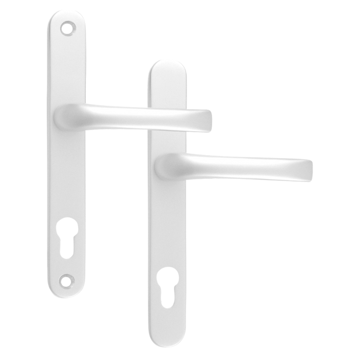 Mila Prolinea 92 Lever/Lever UPVC Furniture - 240mm Backplate - Smart Home Group 