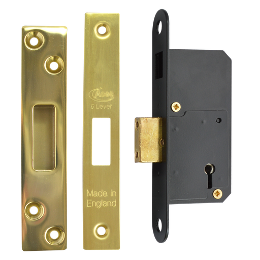 ASEC 50mm 5 Lever Deadlock - Smart Home Group 