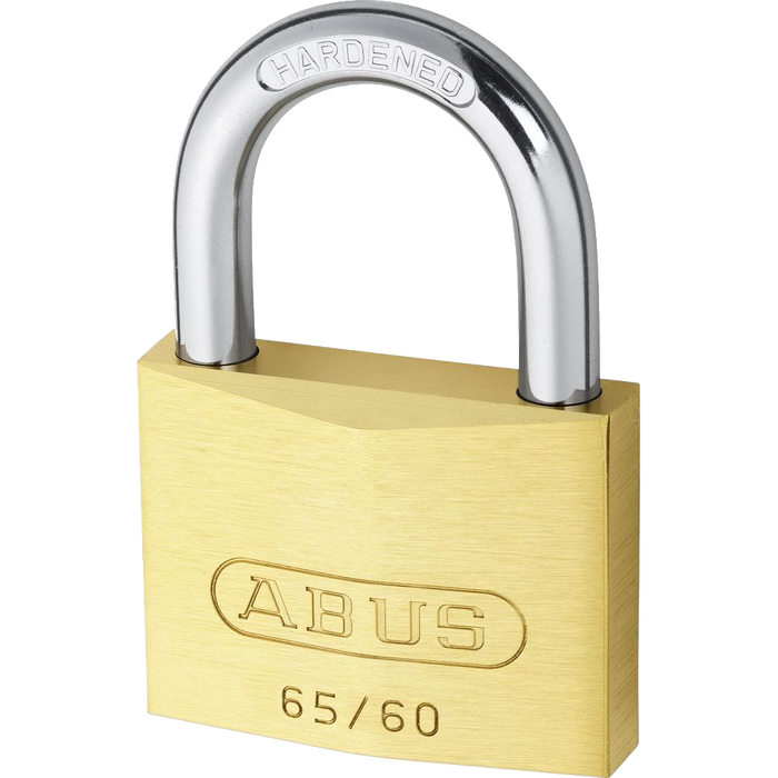 ABUS 65 Series Brass Open Shackle Padlock