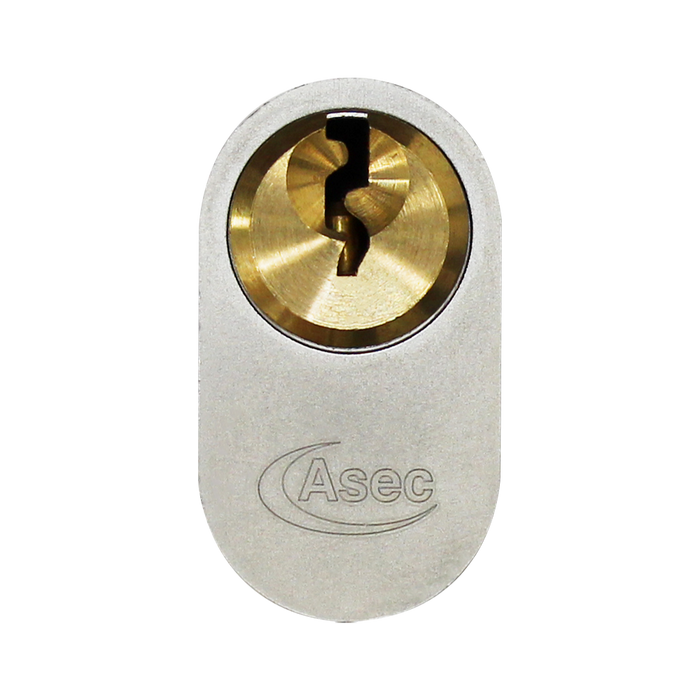 ASEC Vital 6 Pin Oval Key & Turn Cylinder - Smart Home Group 