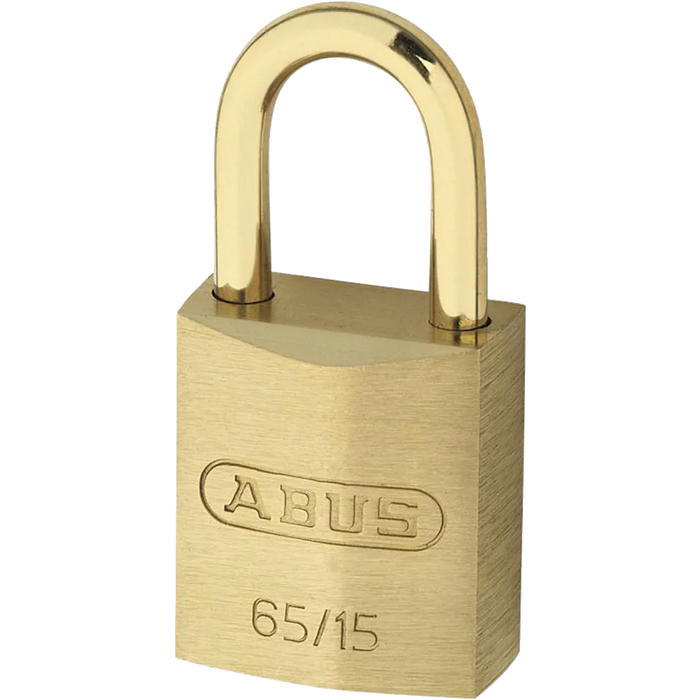 ABUS 65 Series Brass Open Shackle Padlock - Smart Home Group 