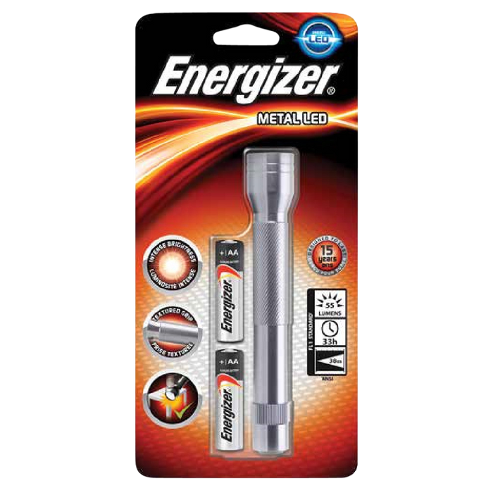 ENERGIZER LED Metal Torch - Smart Home Group 