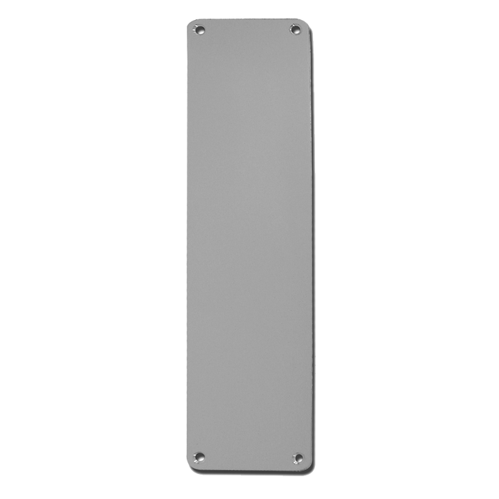 Dortrend 75mm Wide Rounded Aluminium Finger Plate - Smart Home Group 