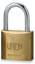 UNION 3122 Brass Open Shackle Padlock