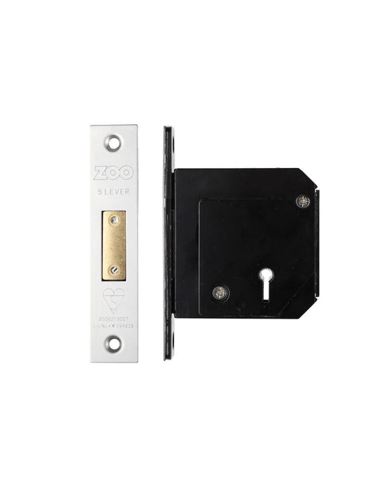 ZOO RETRO FIT CHUBB 3G114E BS3621 5 Lever Deadlock 3" SSS - Smart Home Group 